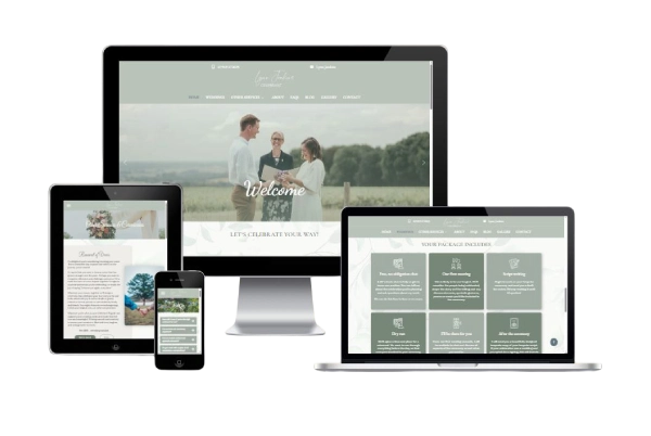 Lynn Jenkin's website on various devices